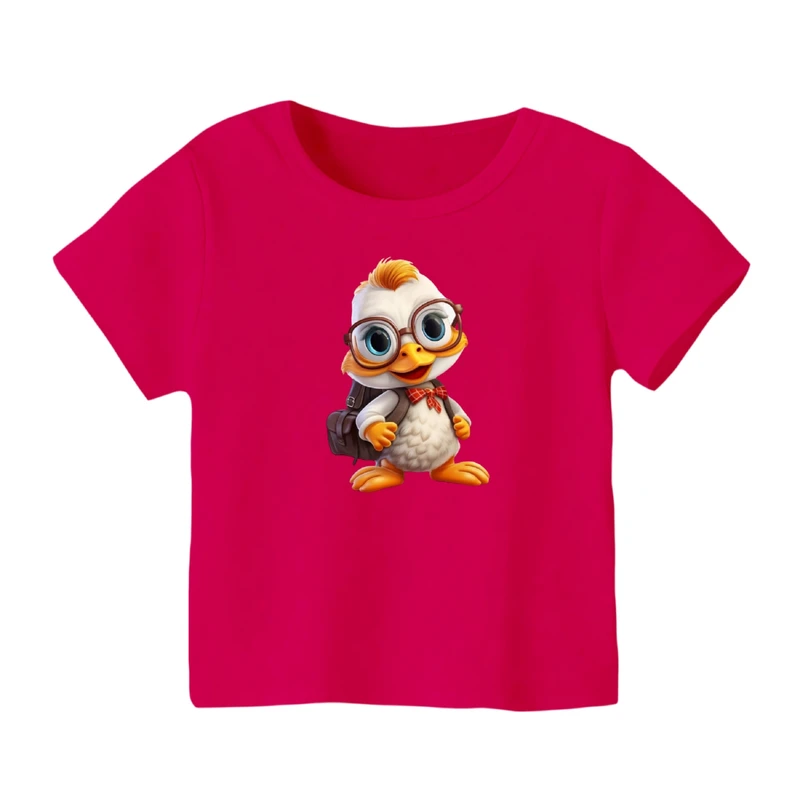 تی شرت آستین کوتاه بچگانه مدل اردک کد ۳