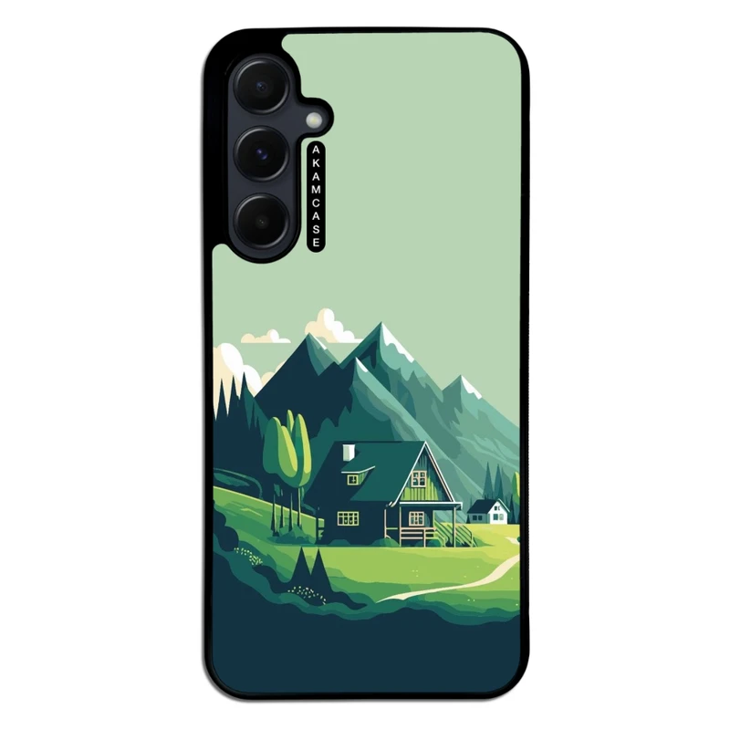 کاور آکام مدل AMC-WSGA55-NATURE-9 مناسب برای گوشی موبایل سامسونگ Galaxy A55