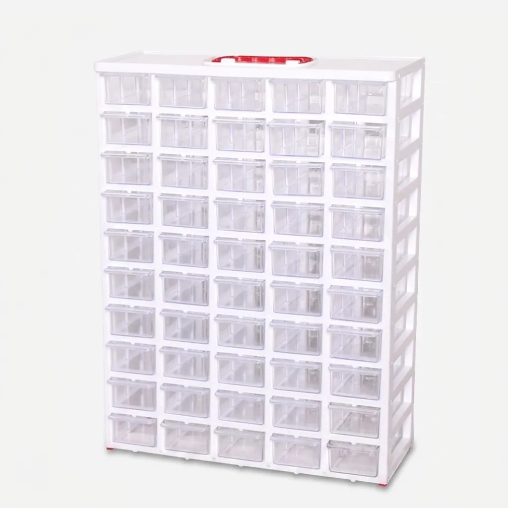 فایل کشویی مدل کریستالی 50 کشو 10 طبقه صادراتی