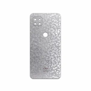MAHOOT Silver-Silicon Cover Sticker for Motorola MOTO G 5G
