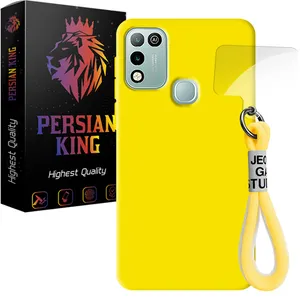 Persian King SLC22 Cover For Infinix Hot 10 Play with a hanging strap