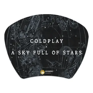 ماوس پد هومرو مدل MC670 طرح کلدپلی راک بند