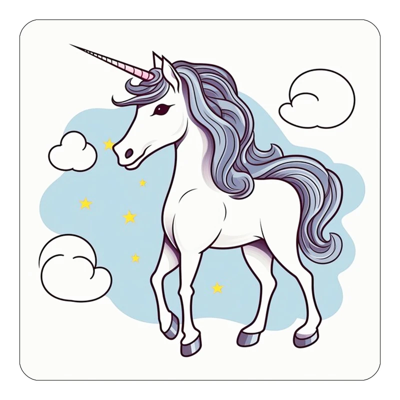 مگنت کاکتی طرح اسب تک شاخ و یونیکورن مدل mp31281