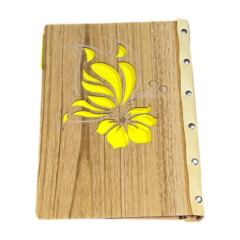 دفتر کلاسوری 100 برگ طرح پروانه