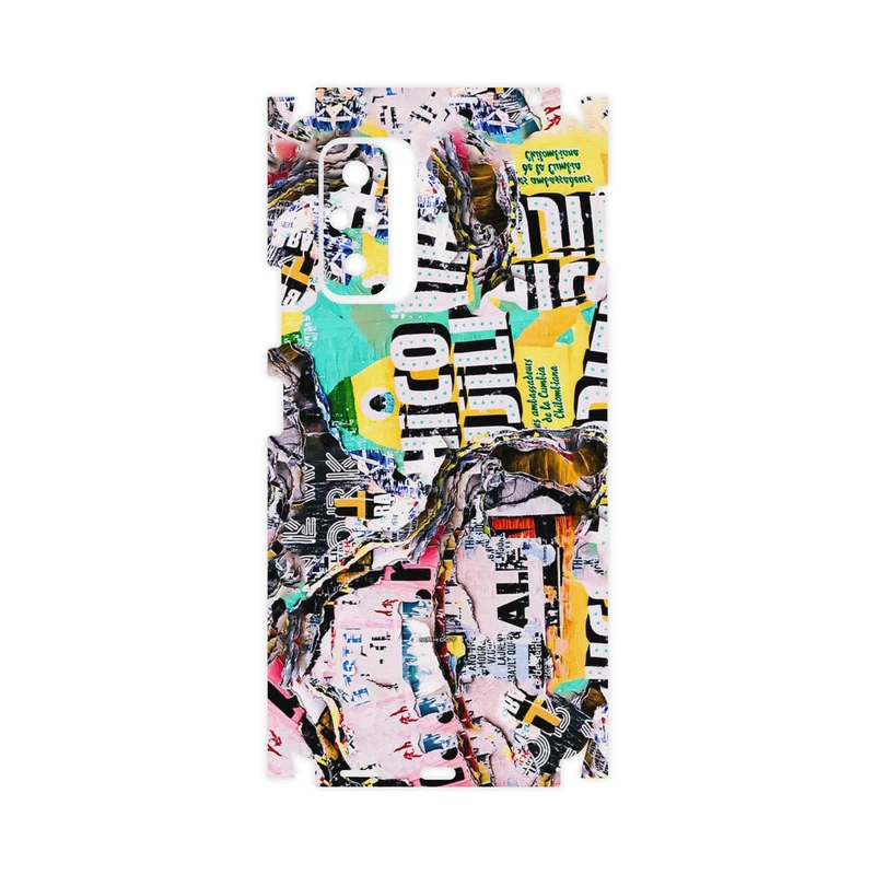 برچسب پوششی ماهوت مدل Collage of Teared Paper-FullSkin مناسب برای گوشی موبایل شیائومی Redmi Note 10 Pro Max