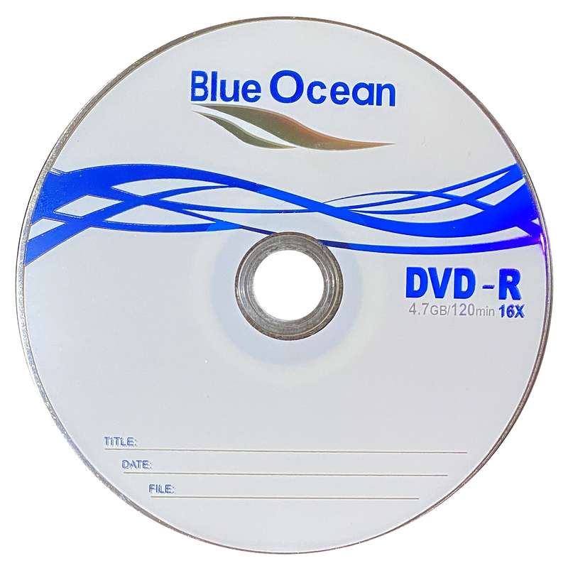 دی وی دی خام مدل Blue Ocean کد X16 دی وی دی خام مدل Blue Ocean کد X16