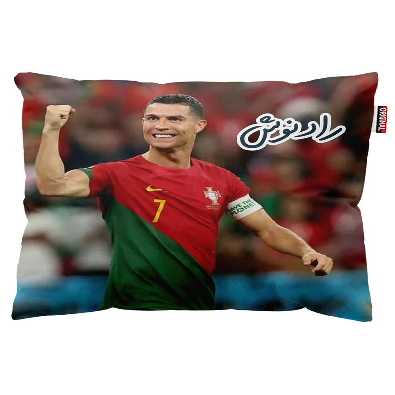 بالش پاد آفرین مدل رونالدو طرح اسم رادنوش کد 02