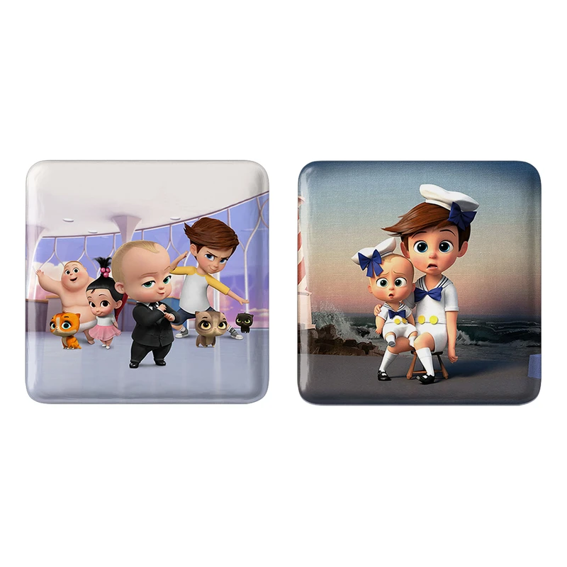 مگنت خندالو طرح بچه رئیس کد 1032710332 مجموعه 2 عددی