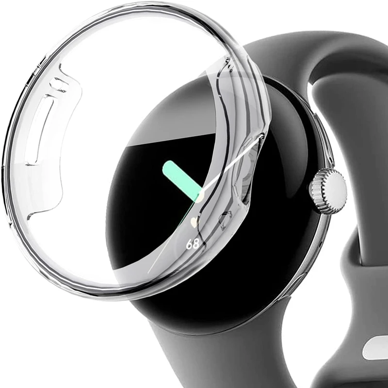کاور بادیگارد مدل GB مناسب برای ساعت هوشمند گوگل Pixel Watch به همراه محافظ صفحه نمایش
