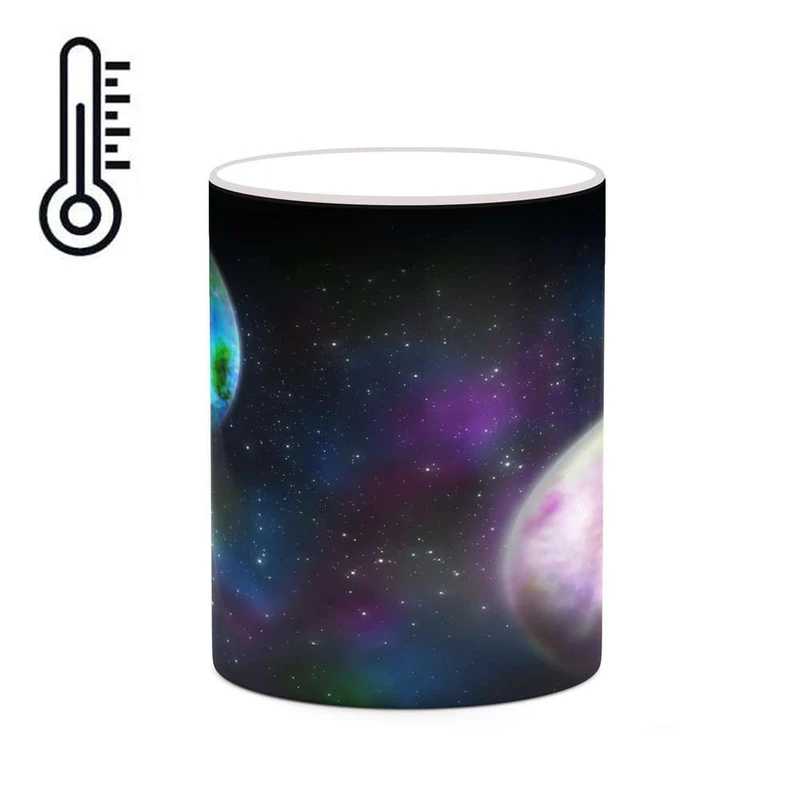 ماگ حرارتی کاکتی مدل فضا و کهکشان کد mgh20103