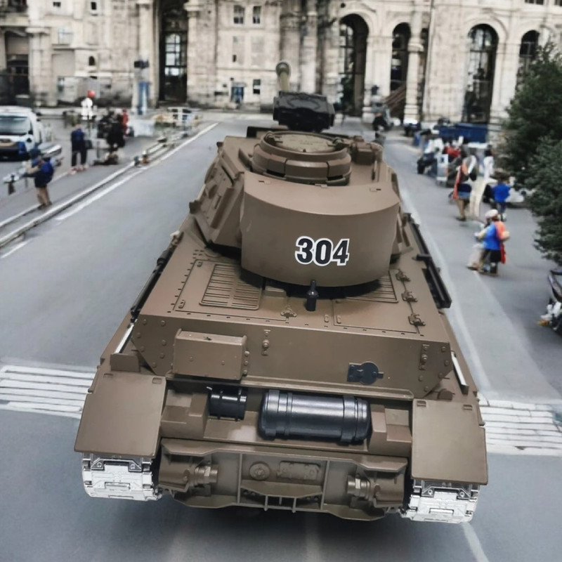 تانک بازی کنترلی مدل  تیرانداز German Panther III diecast