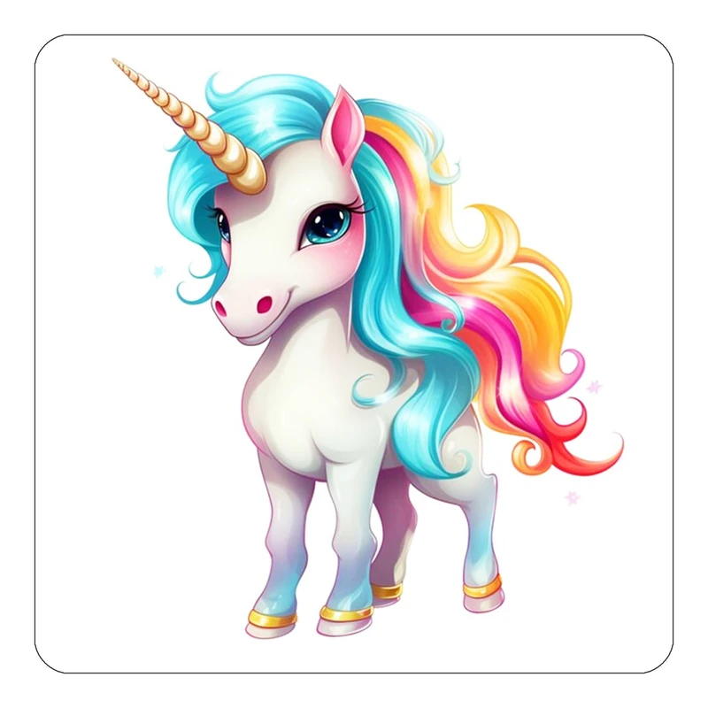 مگنت کاکتی طرح اسب تک شاخ و یونیکورن مدل mp31350