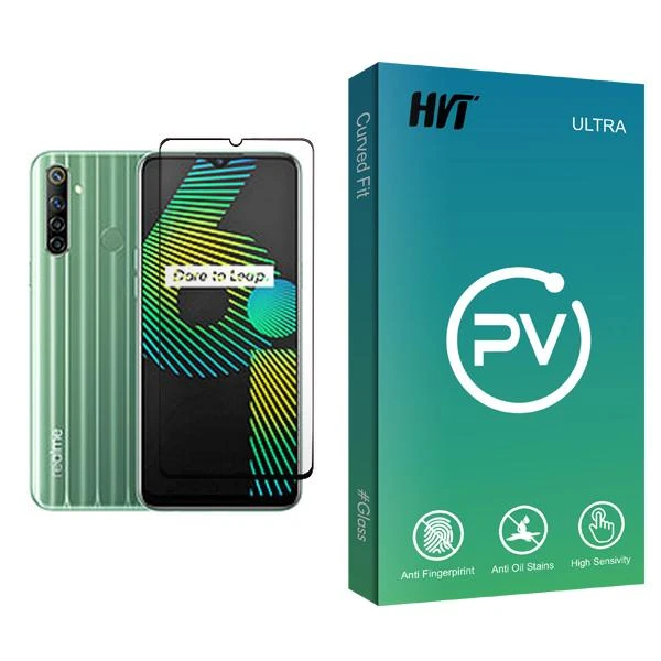 محافظ صفحه نمایش اچ وی تی مدل PV Glass MIX001 مناسب برای گوشی موبایل ریلمی 6i
