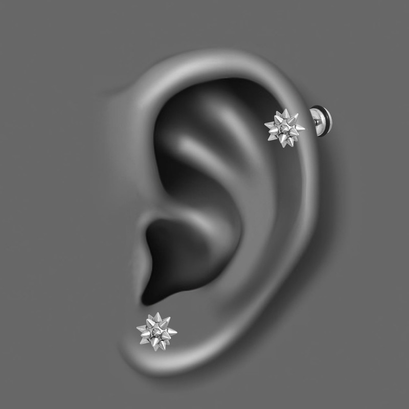 پیرسینگ گوش پایتخت کد PS682 پیرسینگ گوش پایتخت کد PS682