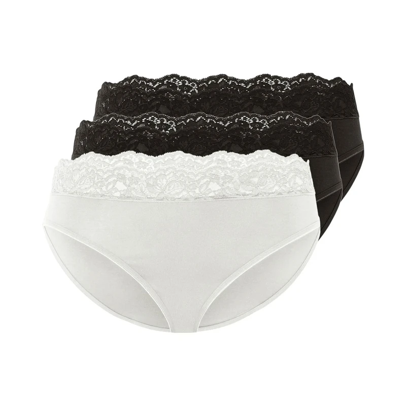 شورت زنانه اسمارا مدل lace trim مجموعه 3 عددی