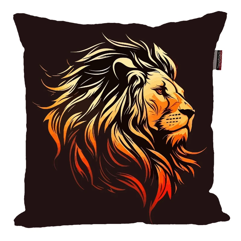 کوسن ناریکو طرح فانتزی مدل شیر کد 02302