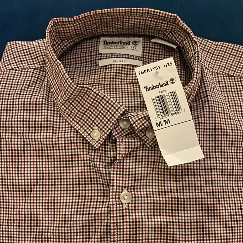 پیراهن آستین کوتاه مردانه تیمبرلند مدل TB0A1Y81