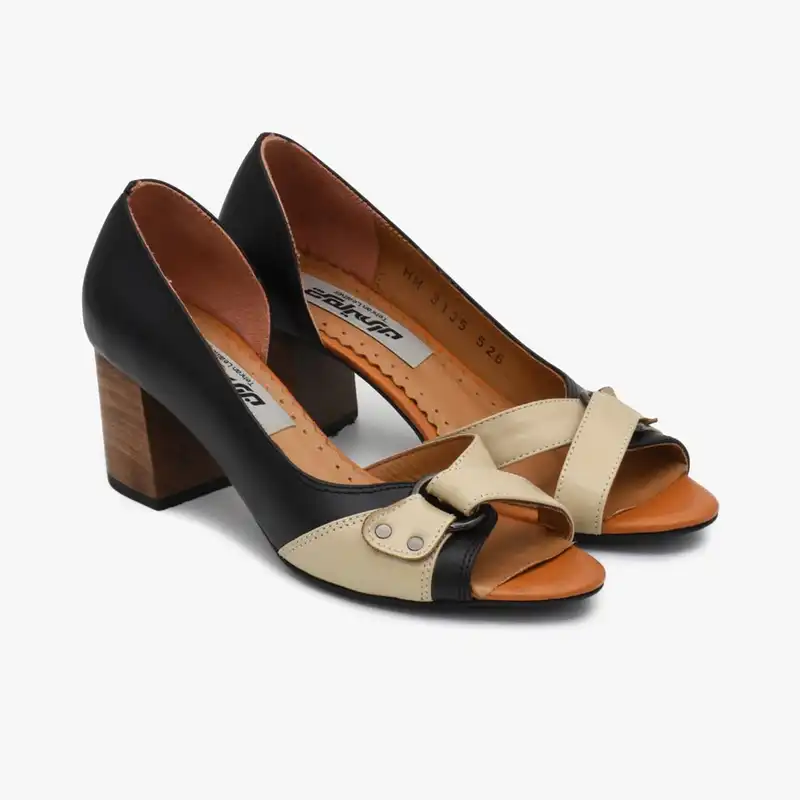 صندل زنانه چرم تهران مدل 4045M