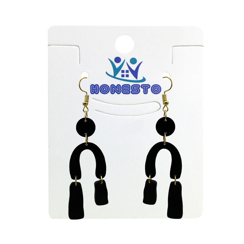 گوشواره زنانه هانستو مدل E2-050 مجموعه دو عددی