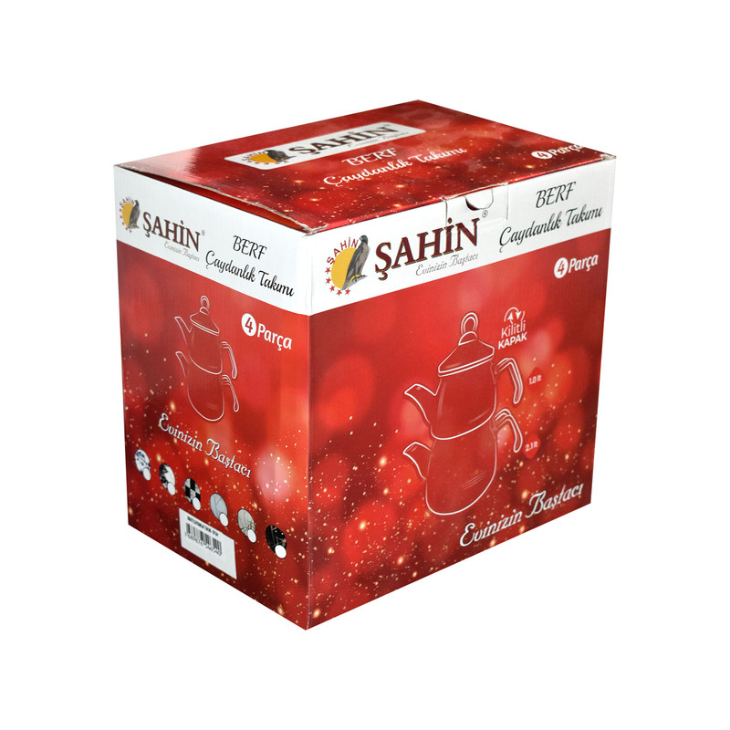 ست کتری و قوری شاهین مدل K - 6262447