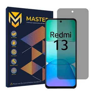 Master Resistant model Privacy screen protector suitable for Xiaomi Redmi 13 mobile phone