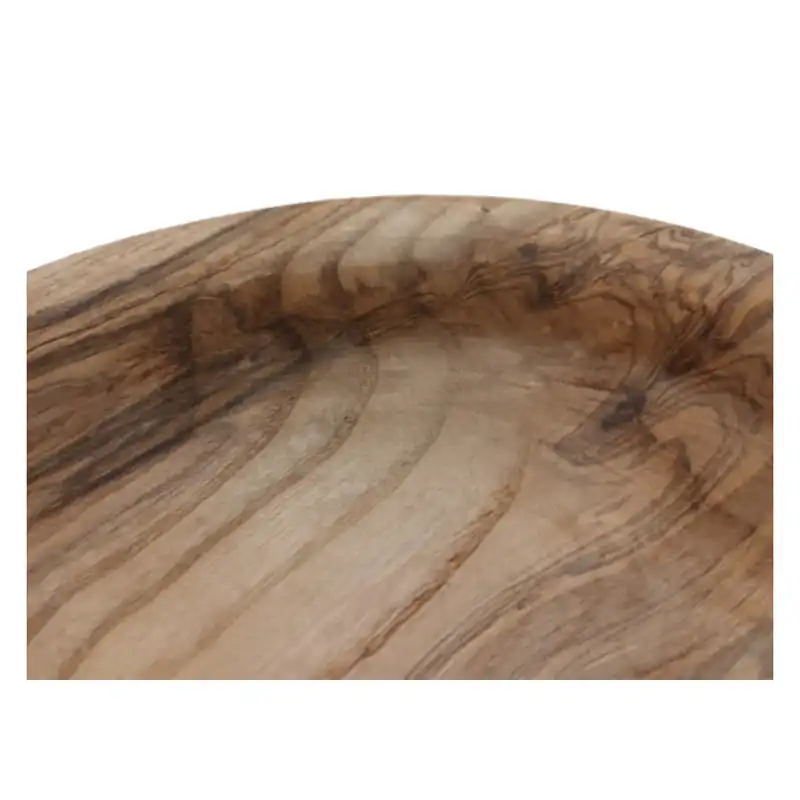 ظرف سرو چوبی مدل گرد