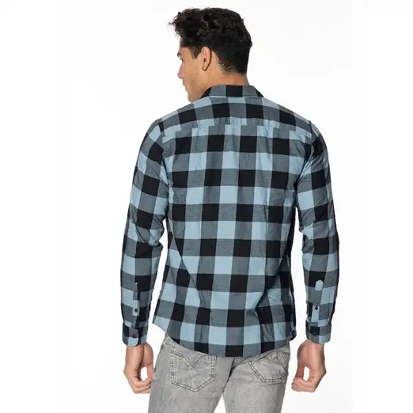 پیراهن آستین بلند مردانه جک اند جونز مدل B-12181602