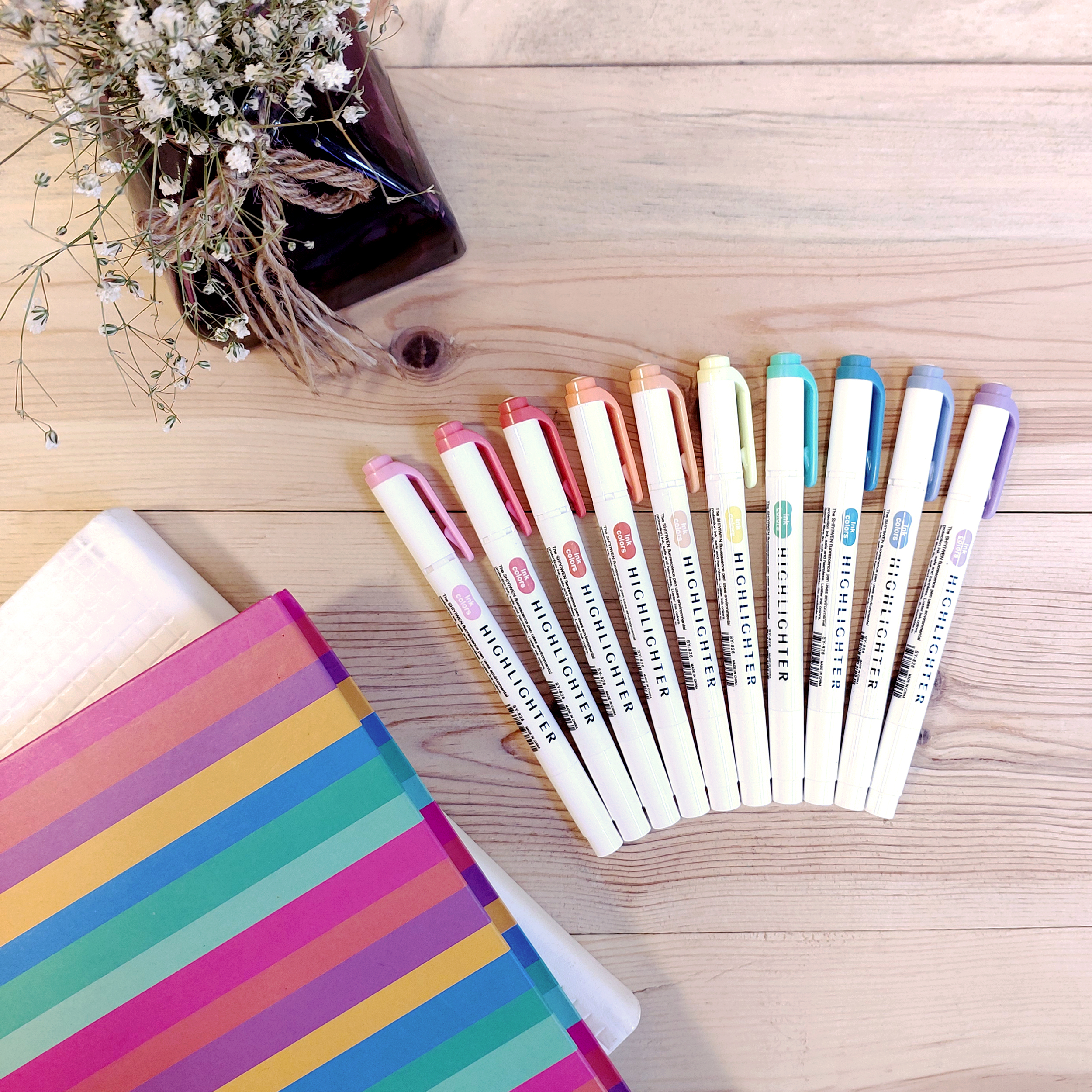 ماژیک علامت گذار مدل High Lighter بسته 10 عددی