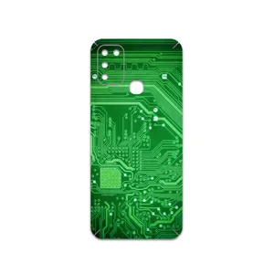 MAHOOT Green-Printed-Circuit-Board Cover Sticker for Infinix Hot 11 Play