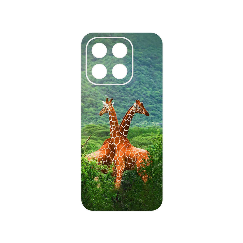 برچسب پوششی ماهوت مدل Giraffe مناسب برای گوشی موبایل آنر X6c