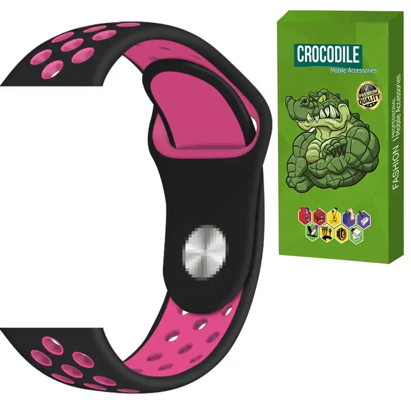 بند کروکودیل مدل C-NK-M مناسب برای ساعت هوشمند هایلو 22mm / RT-LS05S / LS05 مدل NIKE-DK-M مناسب برای ساعت هوشمند هایلو 22mm / RT-LS05S / LS05