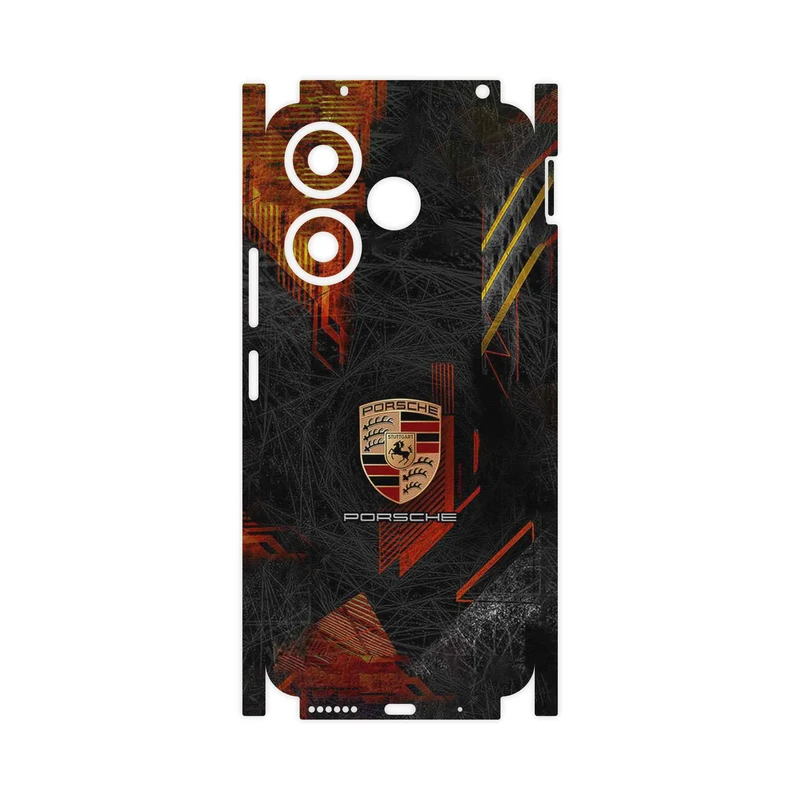 برچسب پوششی ماهوت مدل Porsche_Logo-FullSkin مناسب برای گوشی موبایل شیائومی Redmi 13