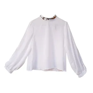 بلوز آستین بلند زنانه ال سی وایکیکی مدل 0WDR64Z8