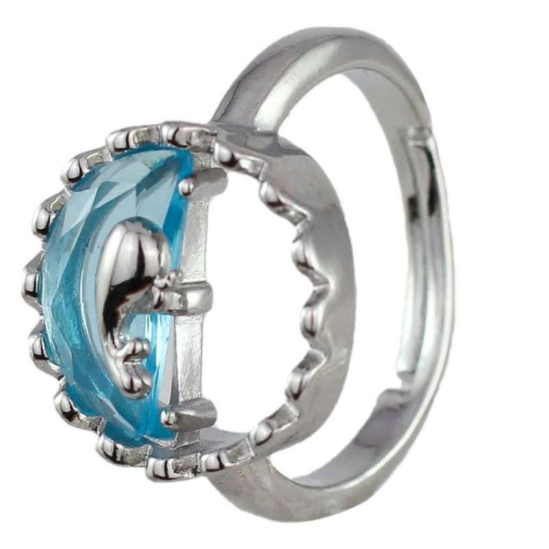 انگشتر زنانه مدل نهنگ و دریا کد Ar08