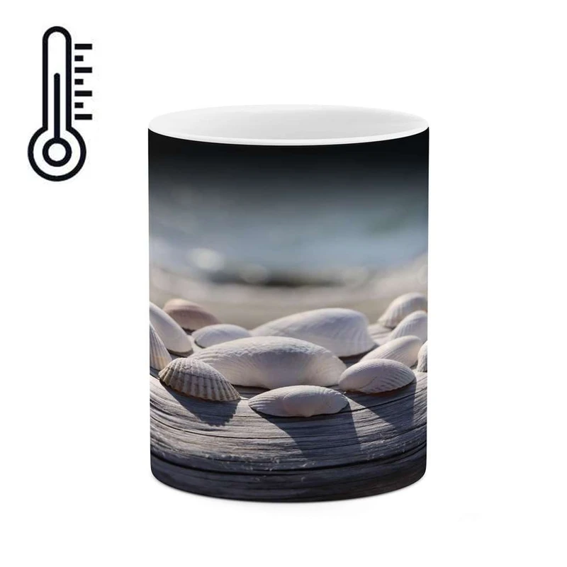 ماگ حرارتی کاکتی مدل صدف کد mgh16722