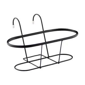 اویز گلدان مدل نرده ای بیضی 