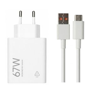 شارژر دیواری 67 وات مدل MDY-15-ET به همراه کابل تبدیل USB به USB-C 