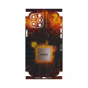 MAHOOT AMD Brand-FullSkin Cover Sticker for Apple iPhone 12 Pro Max