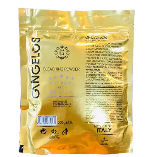 پودر دکلره گانگلوس مدل ICE KERATIN وزن 500 گرم