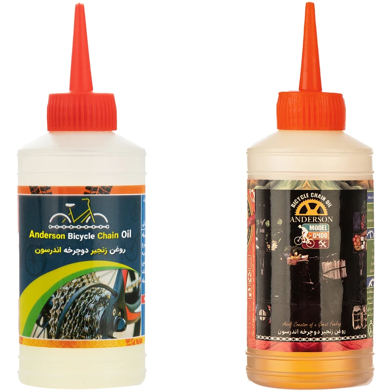 روغن زنجیر دوچرخه اندرسون مدل DA42 حجم 80 میلی لیتر بسته 2 عددی
