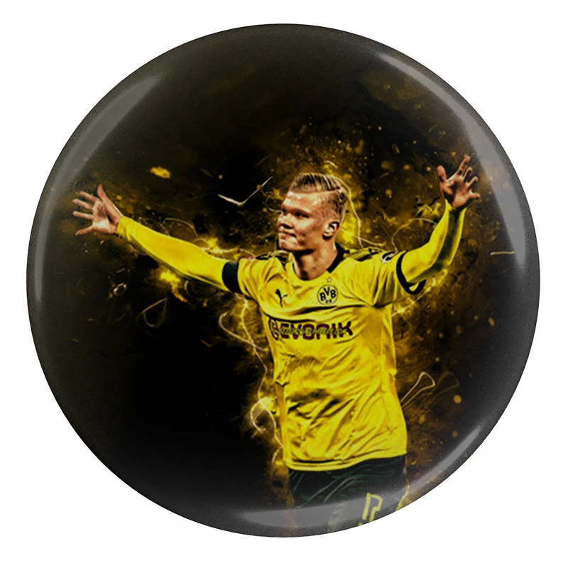 مگنت مدل S13615 طرح ارلینگ هالند بازیکن فوتبال منچستر سیتی