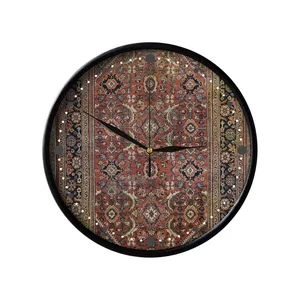 ساعت دیواری مدوپد طرح فرش ساروق مدل C-Sarough07