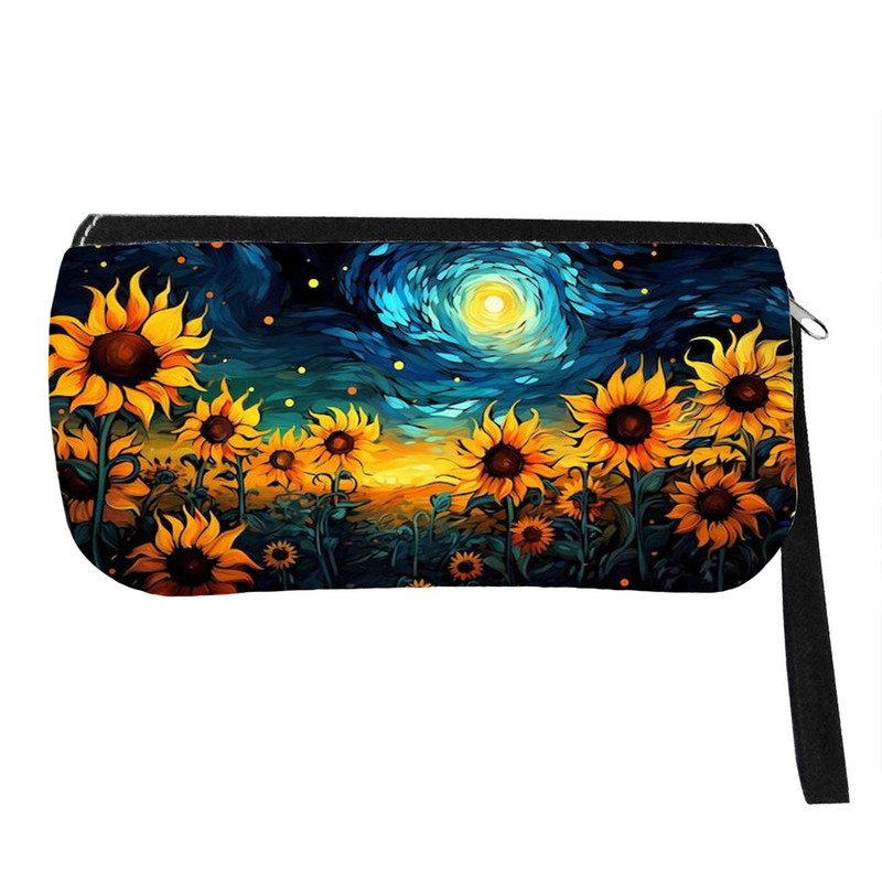 جامدادی پاد آفرین مدل فانتزی طرح ونگوگ شب پر ستاره کد p398