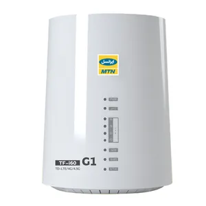مودم 4G/TD-LTE ایرانسل مدل TF i60 G1 به همراه سیم دوقلو و 24 گیگابایت اینترنت سه ماهه
