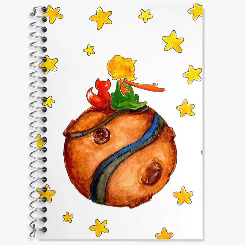 دفتر لغت 50 برگ خندالو مدل شازده کوچولو کد 1822