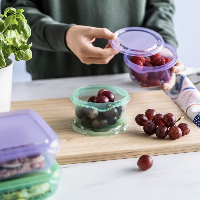 ظرف نگهدارنده ایکیا مدل pruta بسته 2 عددی