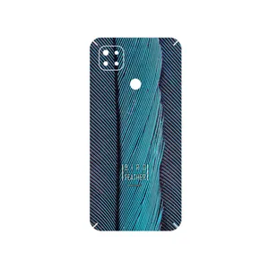 MAHOOT Turquoise feathers Cover Sticker for Xiaomi Redmi 9 Activ