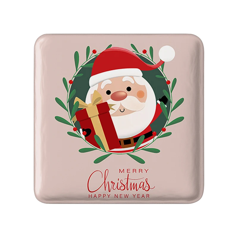 مگنت خندالو طرح کریسمس Christmas  مدل مربعی کد 22180