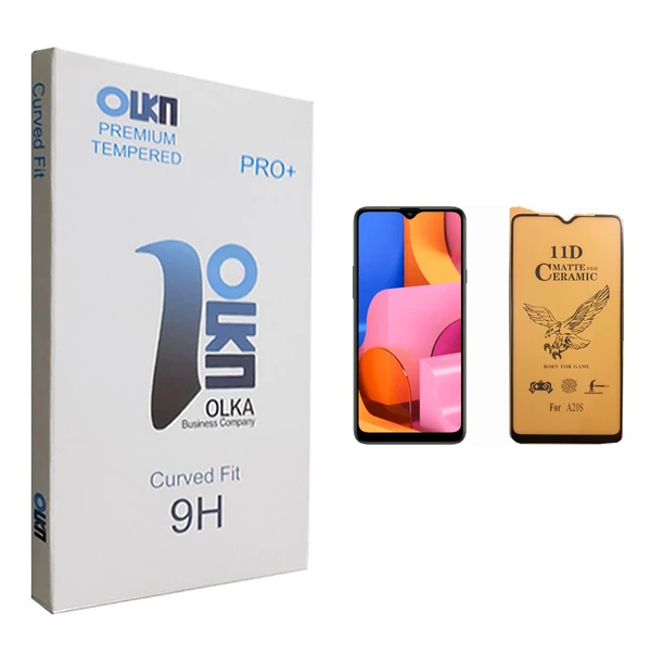محافظ صفحه نمایش سرامیکی الکا مدل +PRO مناسب برای گوشی موبایل سامسونگ Galaxy A20s
