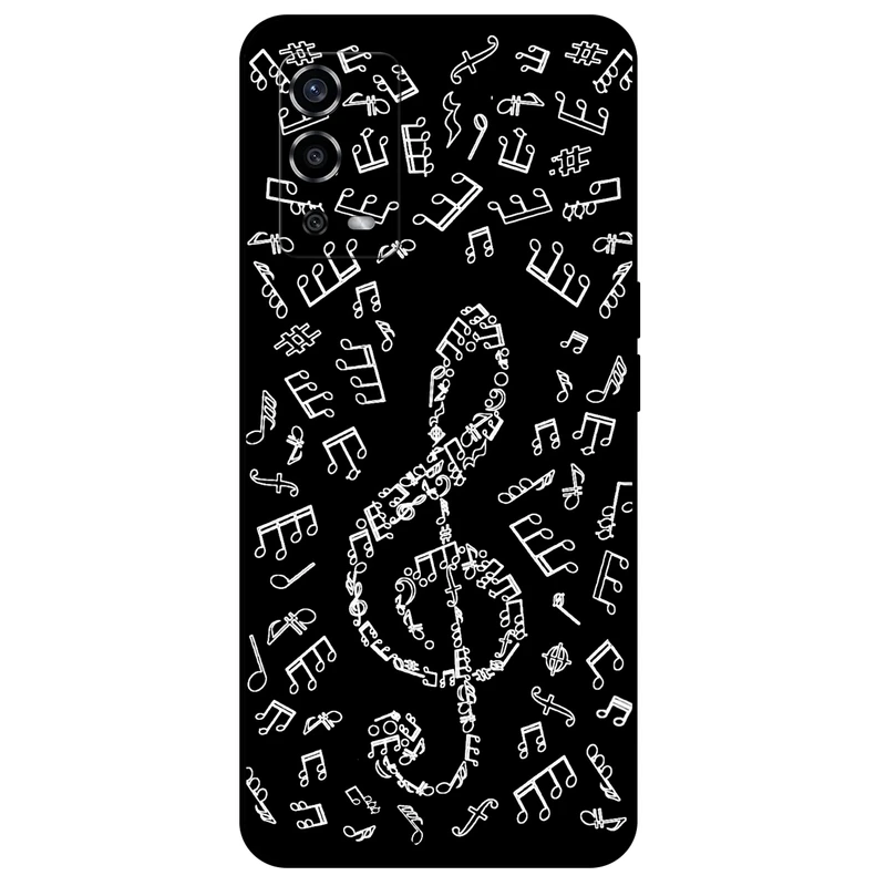 کاور مگافون طرح نوت موسیقی مدل 1370 مناسب برای گوشی موبایل اوپو A55